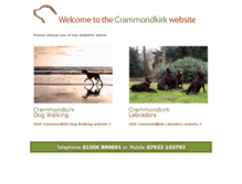 Tablet Screenshot of crammondkirk.co.uk